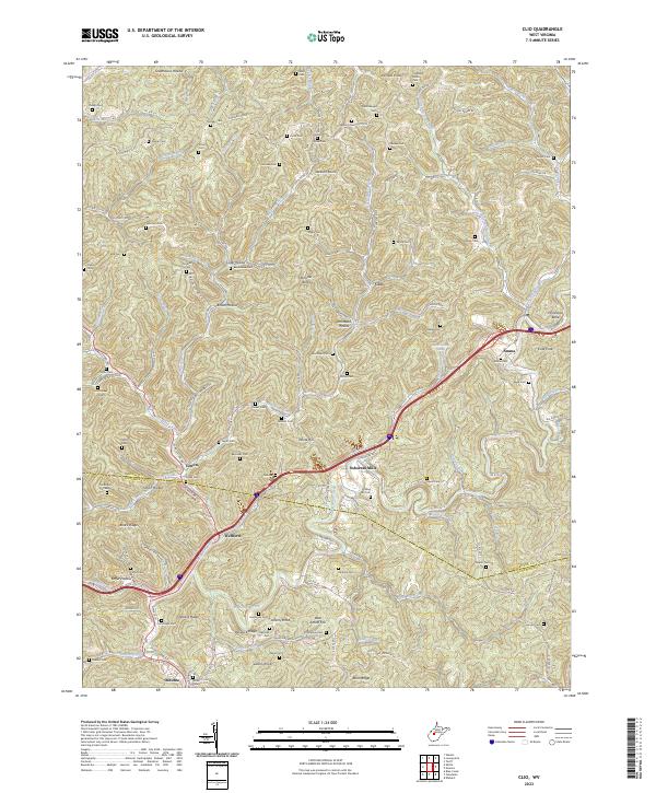 USGS Topographic Map – Clio