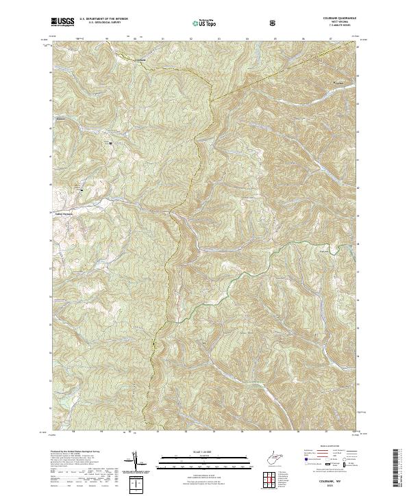 USGS Topographic Map – Colebank