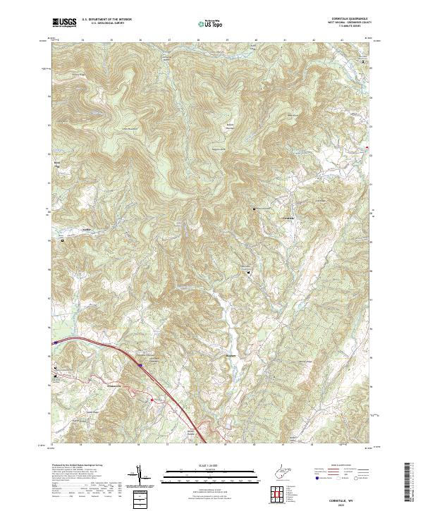 USGS Topographic Map – Cornstalk