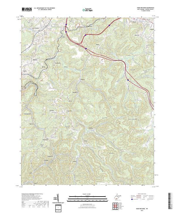 USGS Topographic Map – Crab Orchard