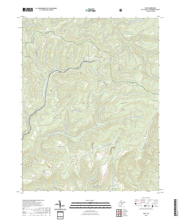 USGS Topographic Map – Duo