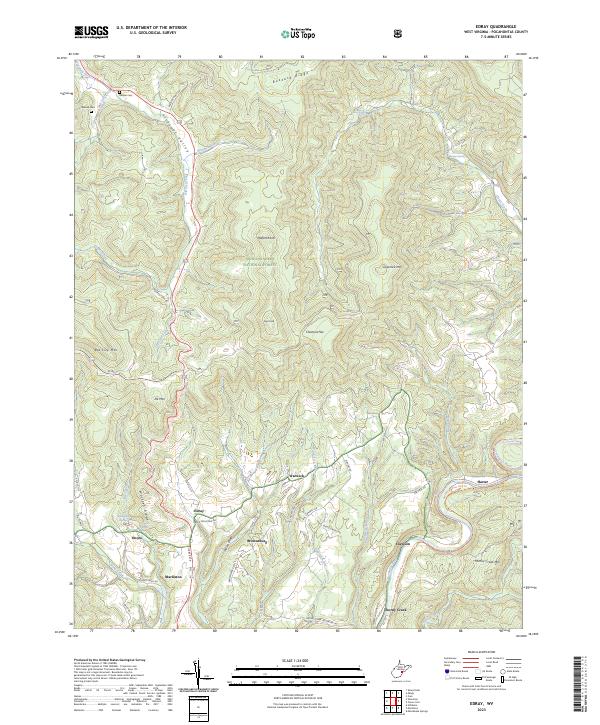 USGS Topographic Map – Edray