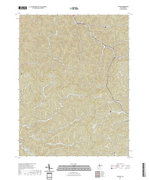 USGS Topographic Map – Folsom
