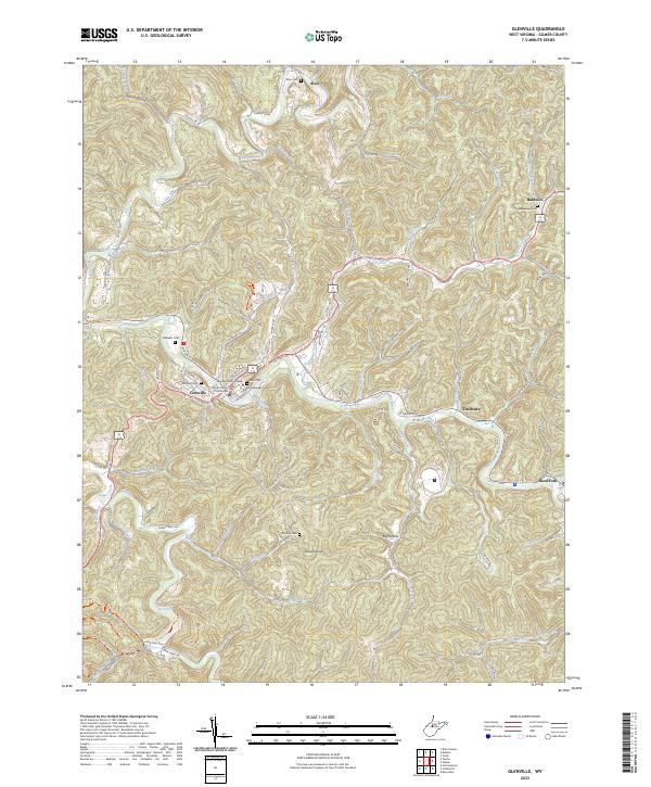 USGS Topographic Map – Glenville