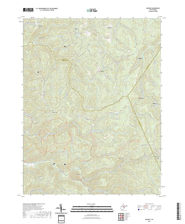USGS Topographic Map – Goshen