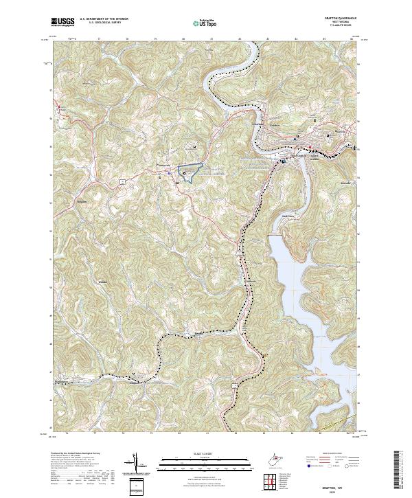 USGS Topographic Map – Grafton