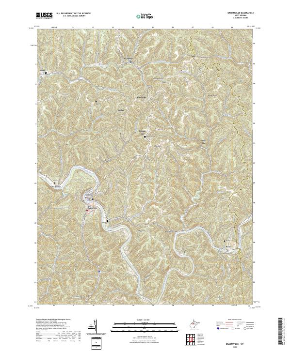 USGS Topographic Map – Grantsville