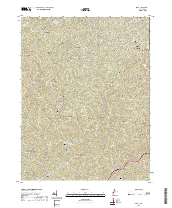 USGS Topographic Map – Kettle