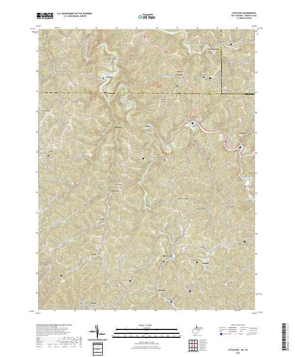 USGS Topographic Map – Littleton