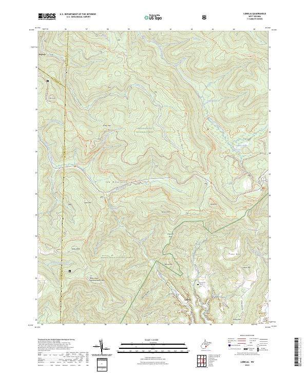 USGS Topographic Map – Lobelia