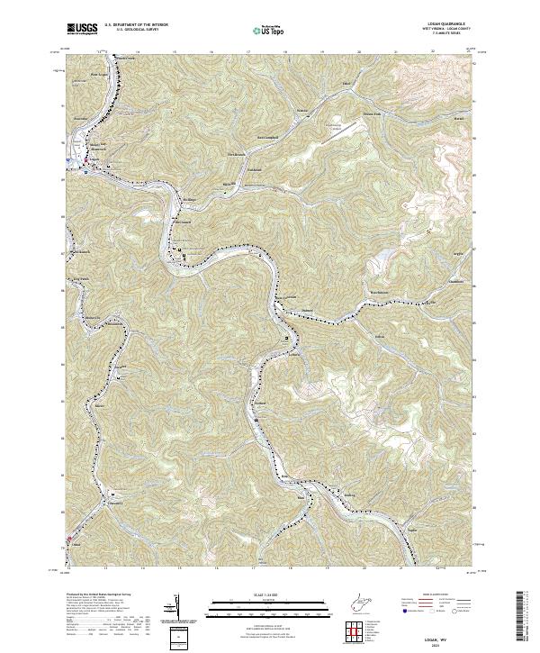 USGS Topographic Map – Logan
