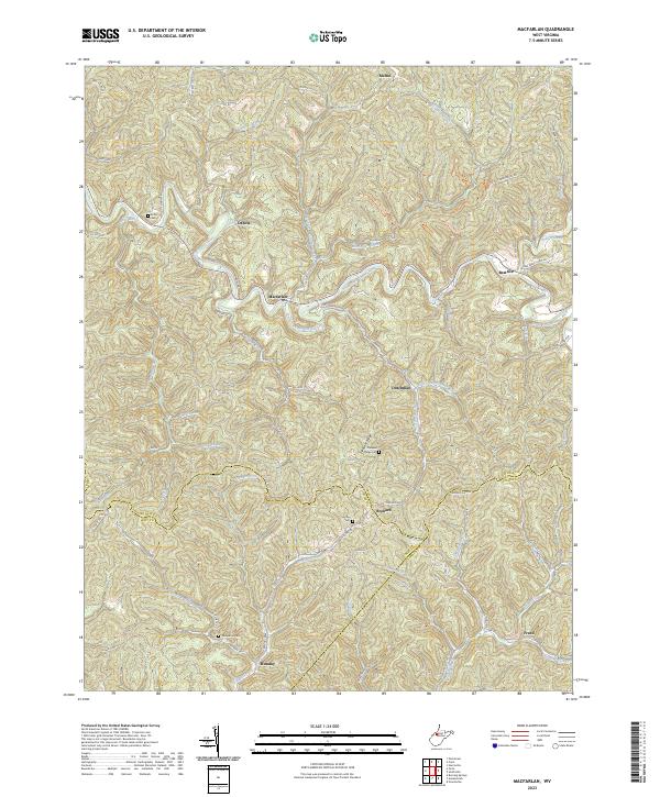 USGS Topographic Map – MacFarlan