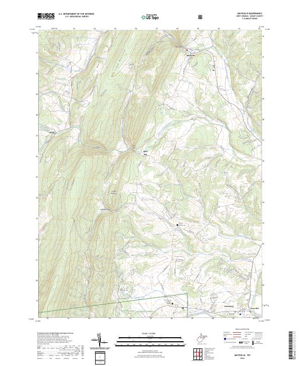 USGS Topographic Map – Maysville