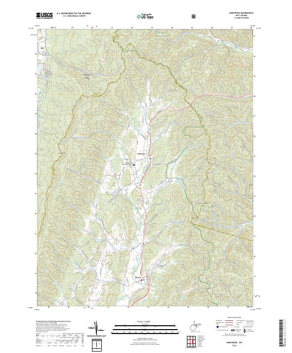 USGS Topographic Map – Montrose