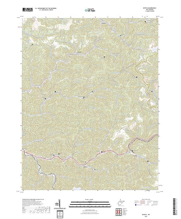 USGS Topographic Map – Myrtle