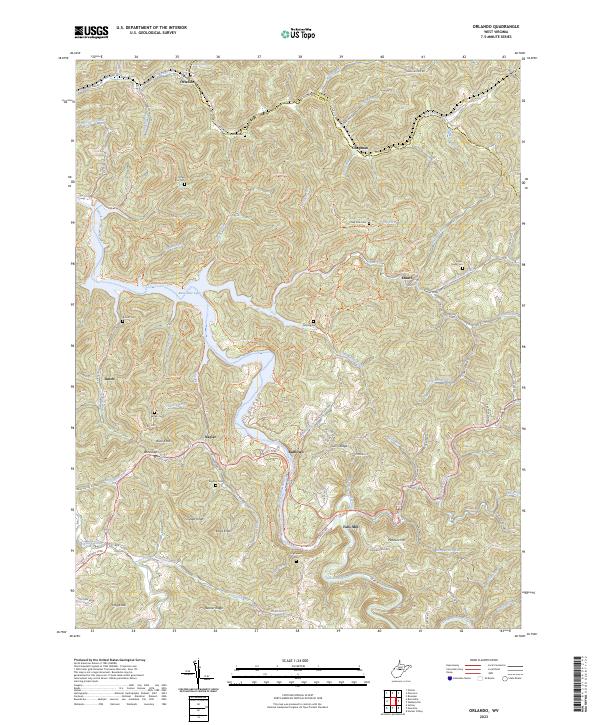 USGS Topographic Map – Orlando