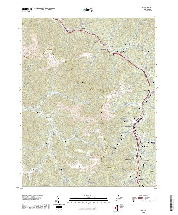 USGS Topographic Map – Pax