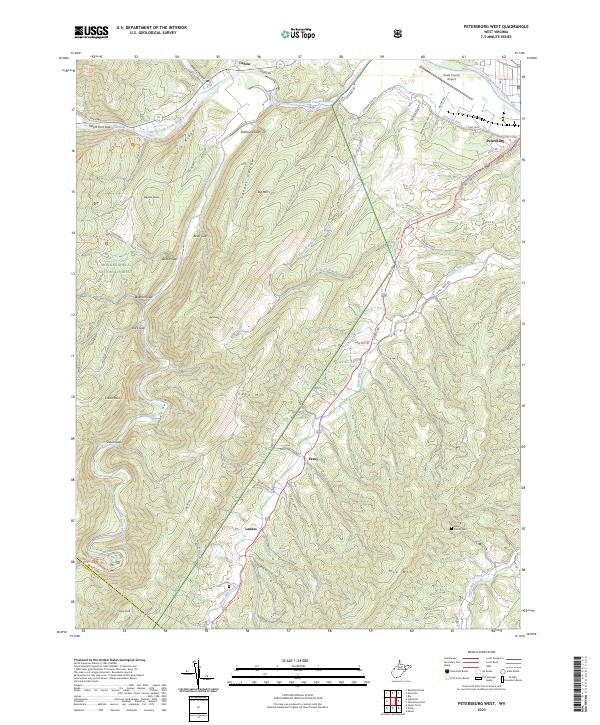 USGS Topographic Map – Petersburg West