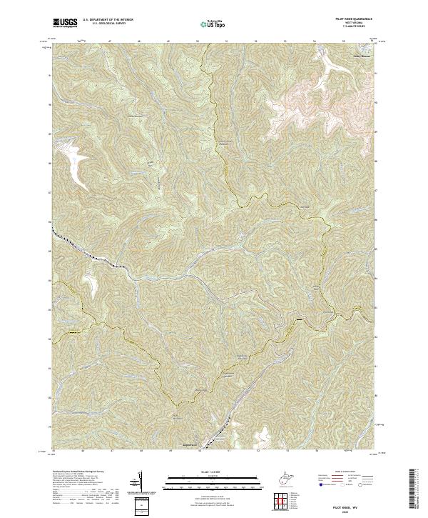 USGS Topographic Map – Pilot Knob
