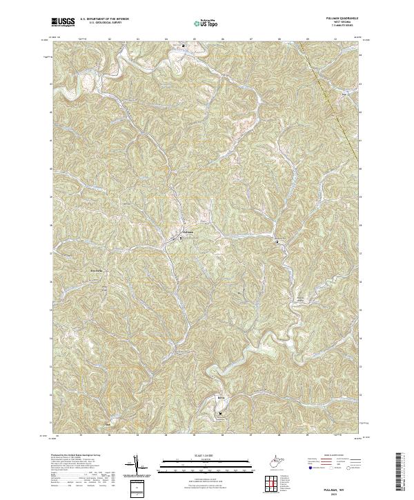 USGS Topographic Map – Pullman