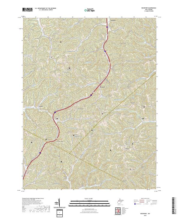 USGS Topographic Map – Rockport