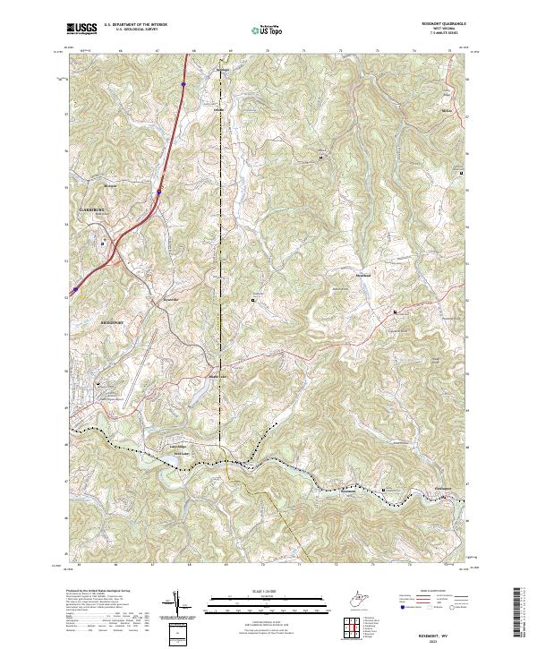 USGS Topographic Map – Rosemont