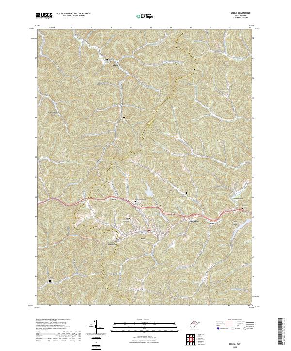 USGS Topographic Map – Salem