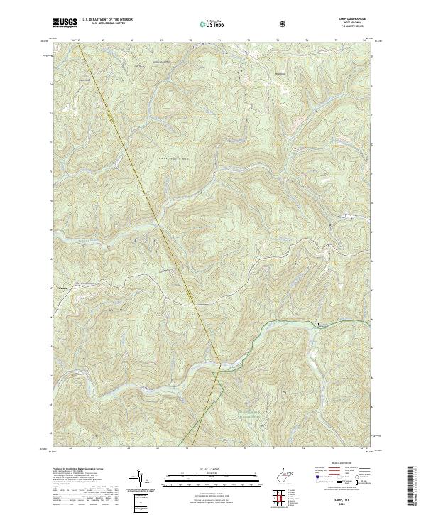USGS Topographic Map – Samp