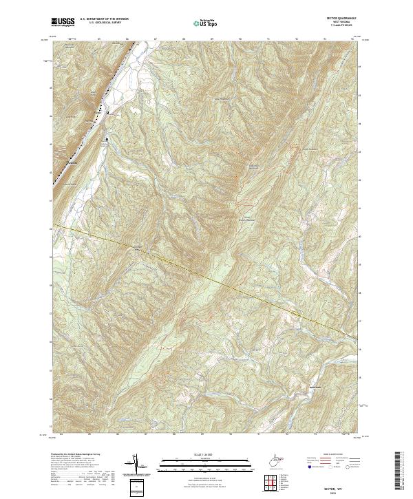 USGS Topographic Map – Sector