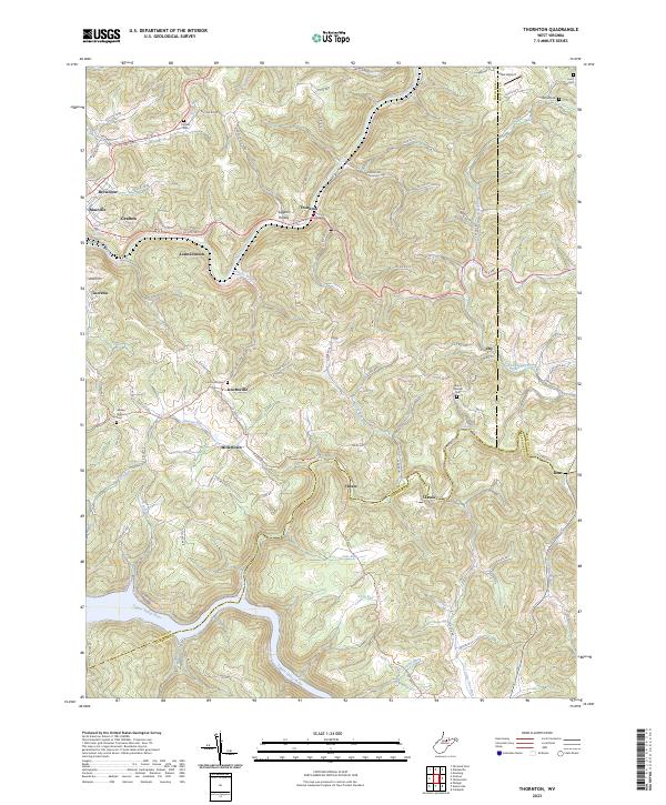 USGS Topographic Map – Thornton