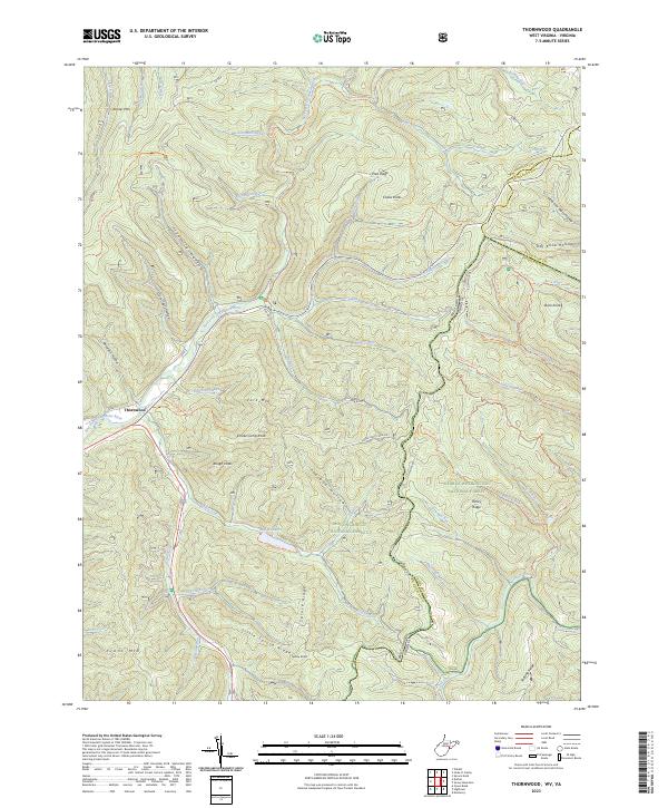 USGS Topographic Map – Thornwood