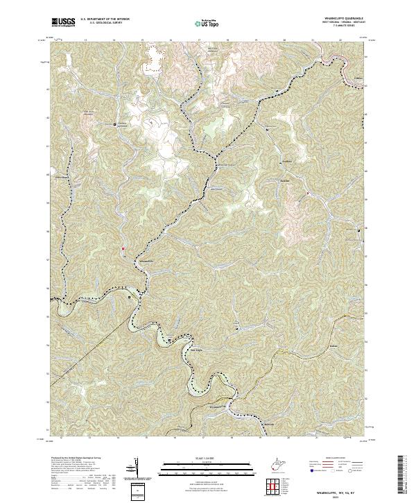 USGS Topographic Map – Wharncliffe
