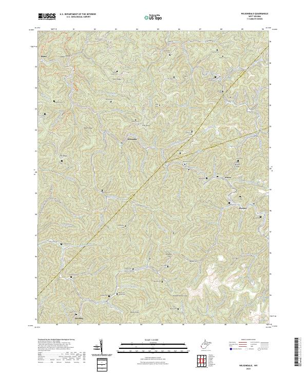 USGS Topographic Map – Wilsondale