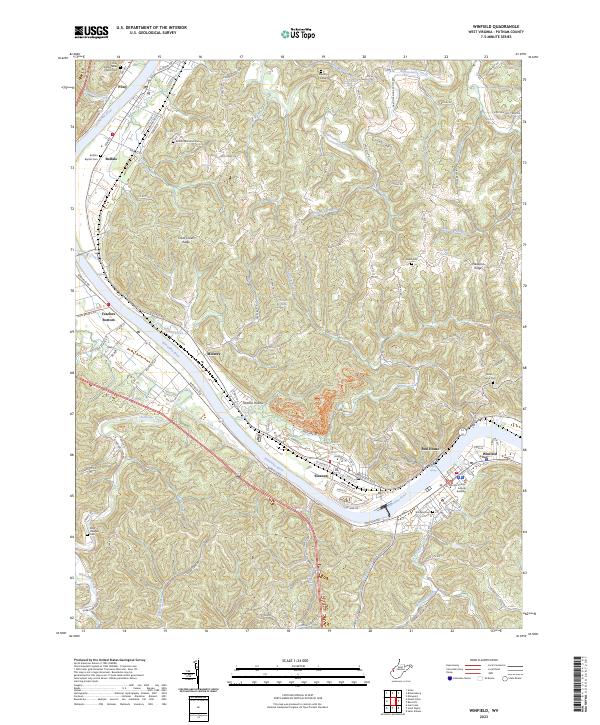 USGS Topographic Map – Winfield