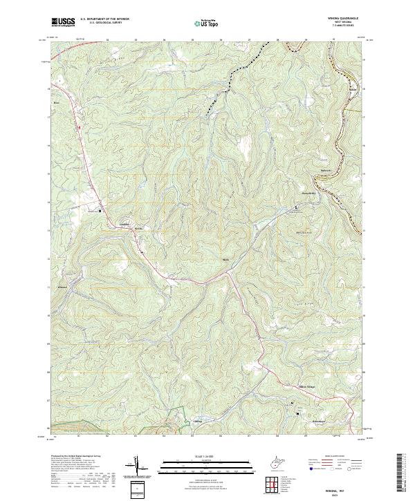 USGS Topographic Map – Winona