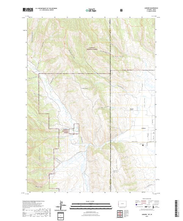 USGS Topographic Map – Auburn