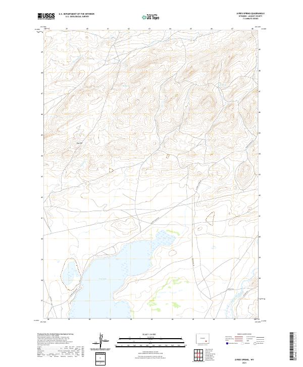 USGS Topographic Map – Ayres Spring