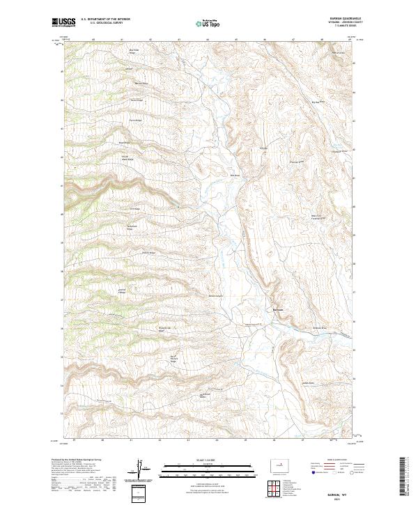 USGS Topographic Map – Barnum