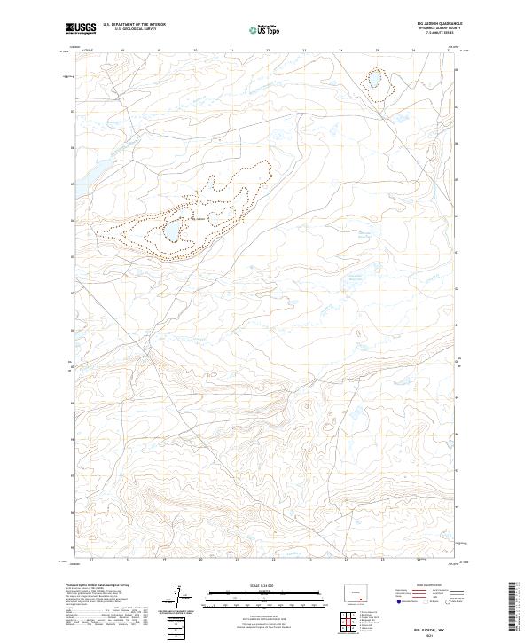 USGS Topographic Map – Big Judson