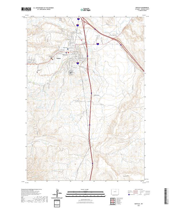 USGS Topographic Map – Buffalo