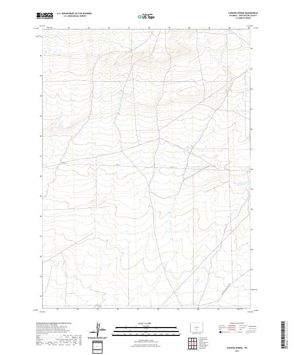 USGS Topographic Map – Chicken Spring