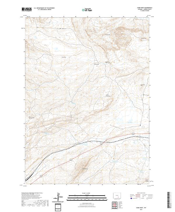 USGS Topographic Map – Como West