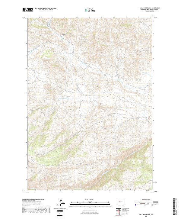USGS Topographic Map – Eagle Nest Ranch