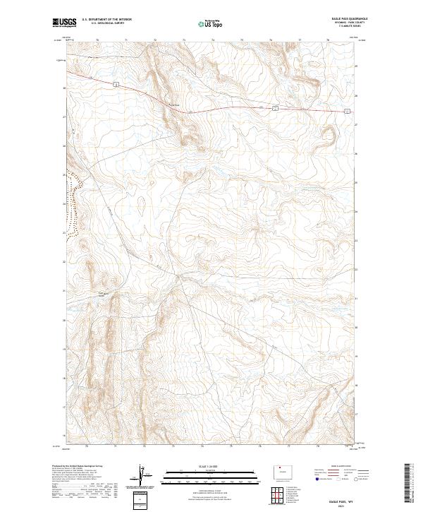 USGS Topographic Map – Eagle Pass