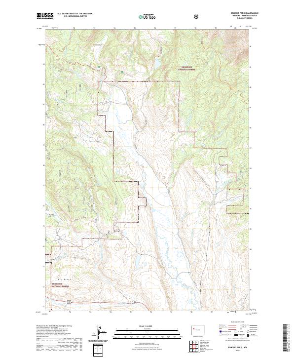 USGS Topographic Map – Esmond Park