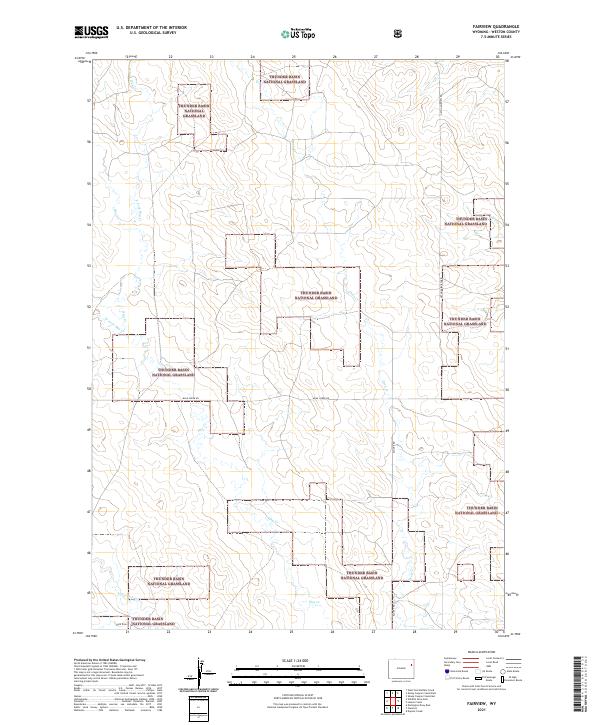 USGS Topographic Map – Fairview