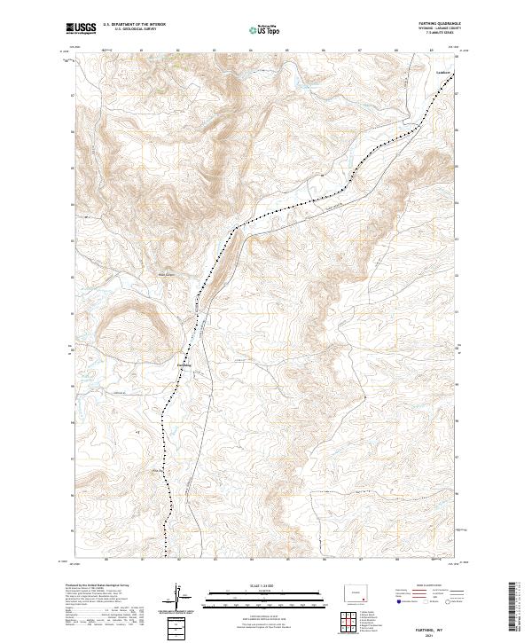 USGS Topographic Map – Farthing