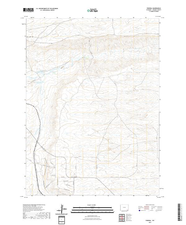 USGS Topographic Map – Federal
