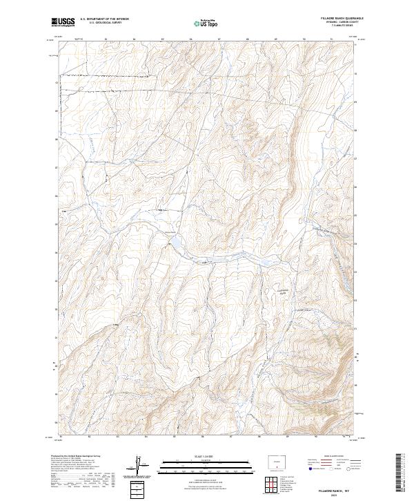 USGS Topographic Map – Fillmore Ranch