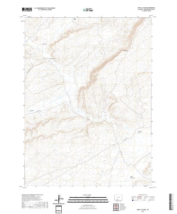 USGS Topographic Map – Fort La Clede